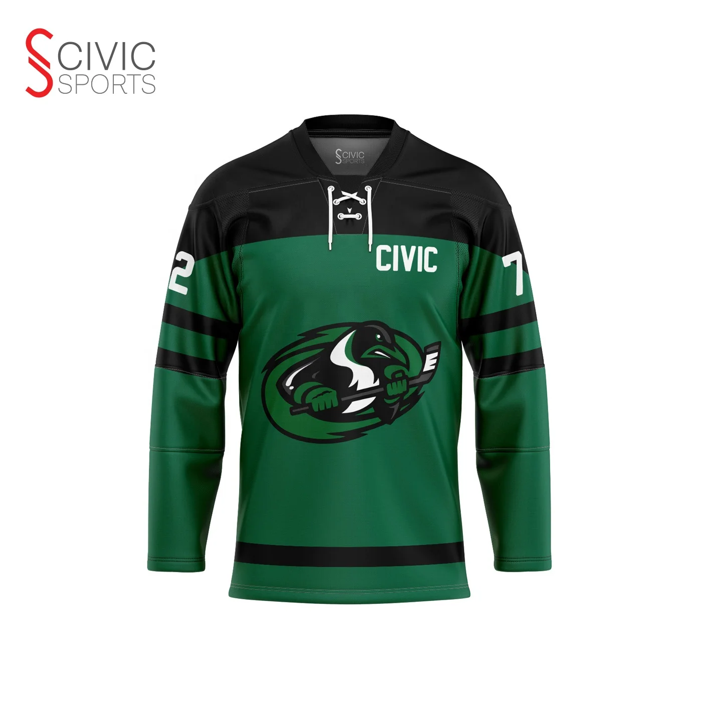 Custom Devils Cheap Mini Blue Hoodie Blank Mesh Breathable Embroidery Hood Vintage Field Uniform Hockey Jersey