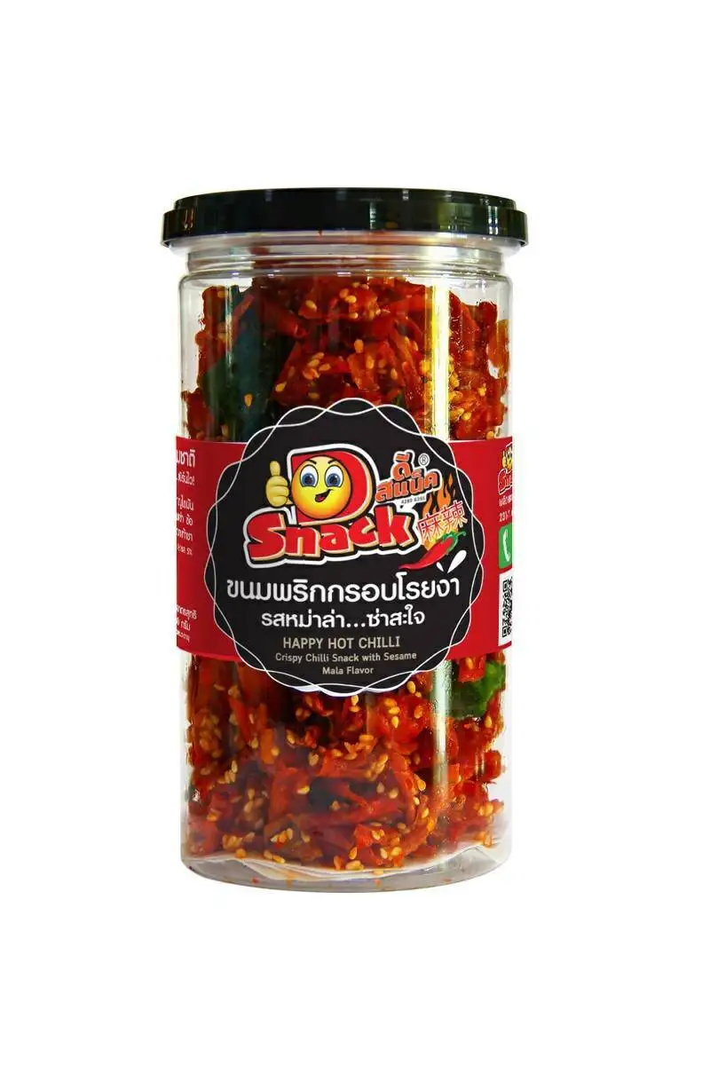 Crispy Chili Snack with Sesame from Thailand