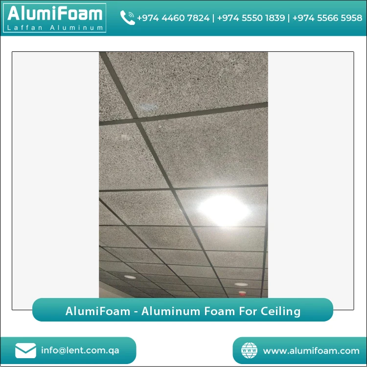 
Wholesale Price High Quality Long Lasting Aluminum Foam Wall Panel for Ceiling 