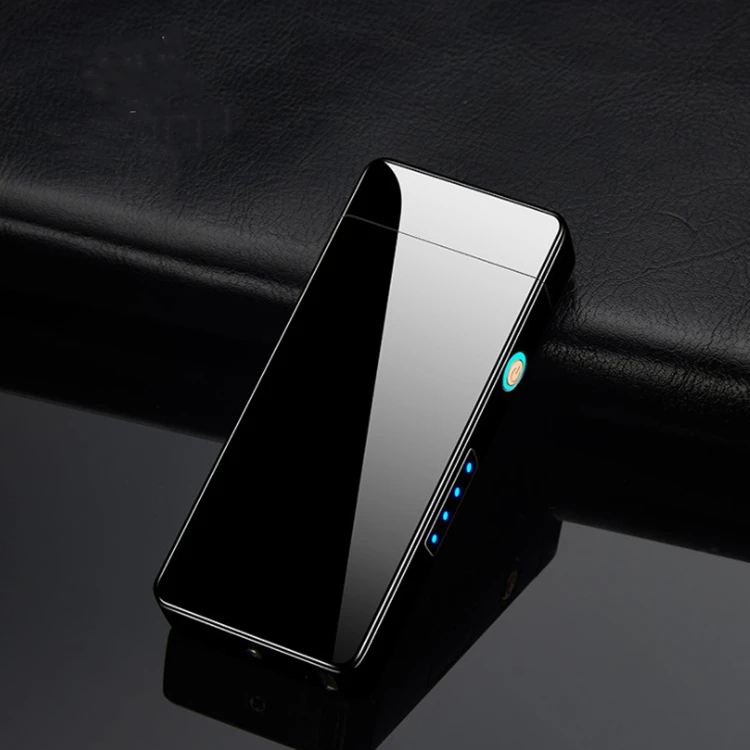 Ослепительные светильники с двойной дугой, перезаряжаемая usb-зажигалка с большим пламенем, может зажечь сигару