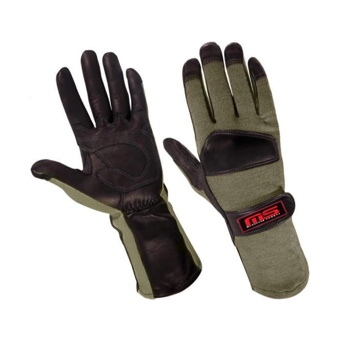 High Quality Pilot Gloves nomex flyer gloves Full Finger Style Leather Nomex Flight Gloves