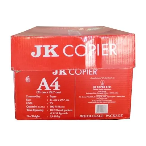 Best quality JK Copy paper A4 size paper available