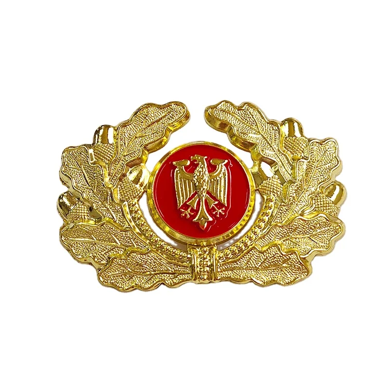 blazer royal navy officers bullion cap badges Customize Plating  cap badge Top Selling Cap Badge