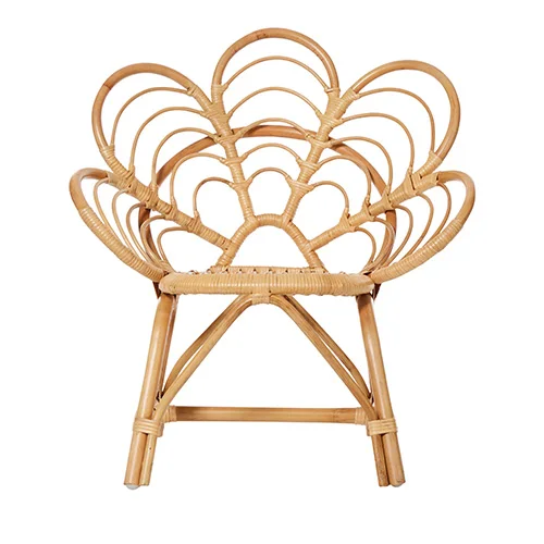 rattan baby and kid chair Rattan chair child chair for kids