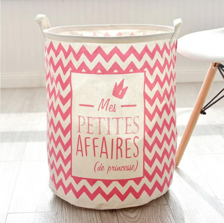 
New Arrival Storage Woven Dirty Clothes Folding Waterproof Laundry Basket 