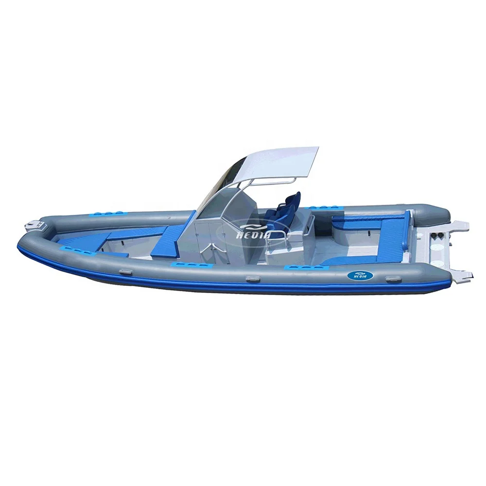 Роскошная немецкая надувная лодка RHIB 860 28 7 футов с алюминиевой ребристой лодкой в гипалоне