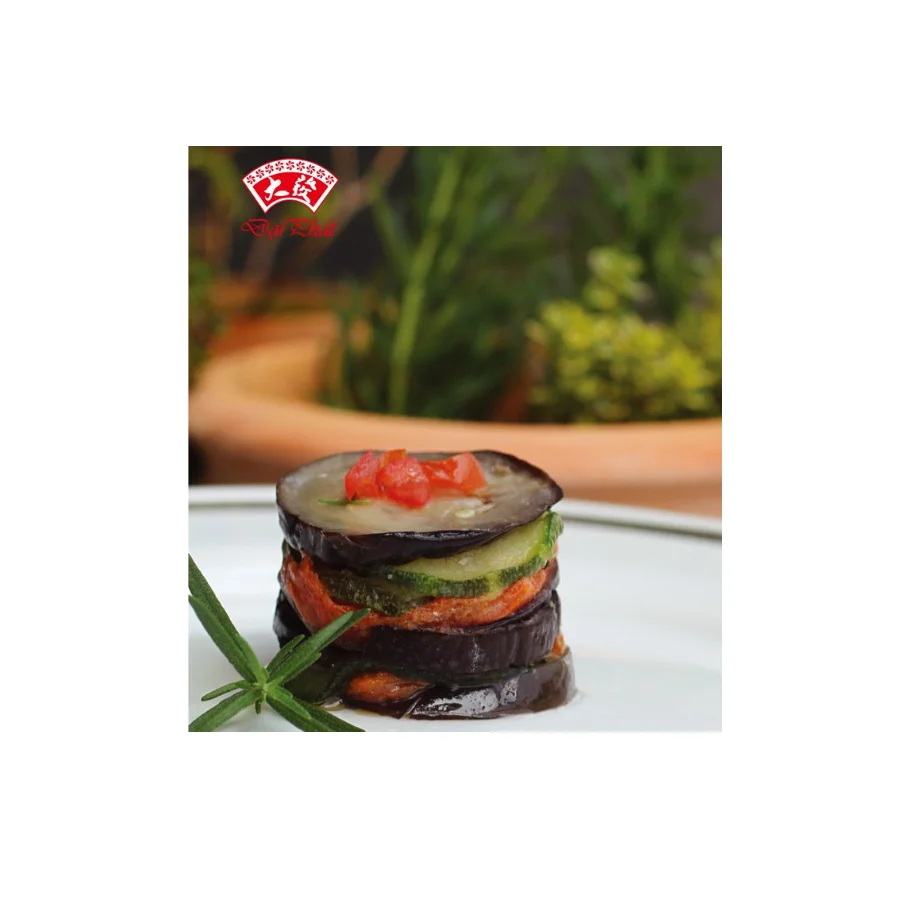 High Quality 24 Months Shell Life Frozen Green & Red Salty Tower Shape For Children & Adults Bag Packaging Veggie cake