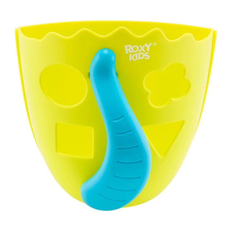 
DINO TOYS HOLDER for bathroom Organizer Sorter Green color 