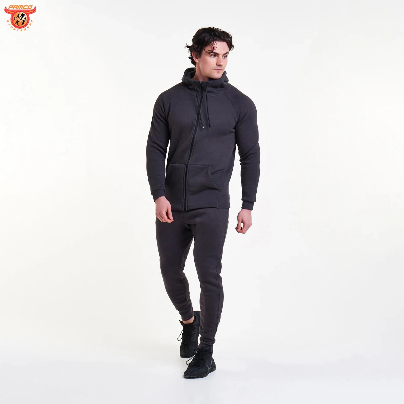 2021 Winter Brand Tracksuits Men sets Long Sleeve Pullover + Jogging Trousers 2pcs Sets Fitness Running Suits sportswer Male