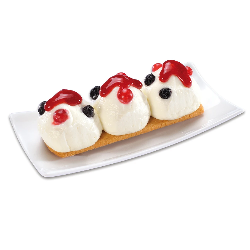 Лучшее качество, итальянские Дикие Ягоды, чизкейк, оптовая продажа, замороженный десерт, отдельные порции пирога 75 г