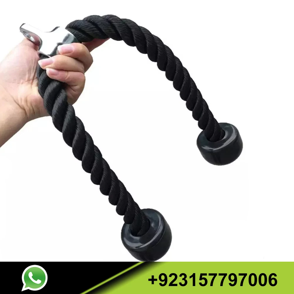 Упражнений в тренажерном зале Трицепс веревка для тяжелой атлетики прочной нейлоновой веревки с резиновым заказной домашний PK фитнес упражнений на высоком