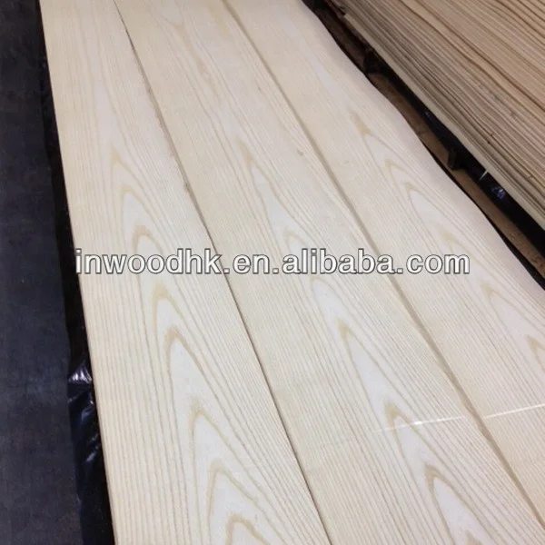 Crown Cut White Ash Wood Veneer for Interior Furniture