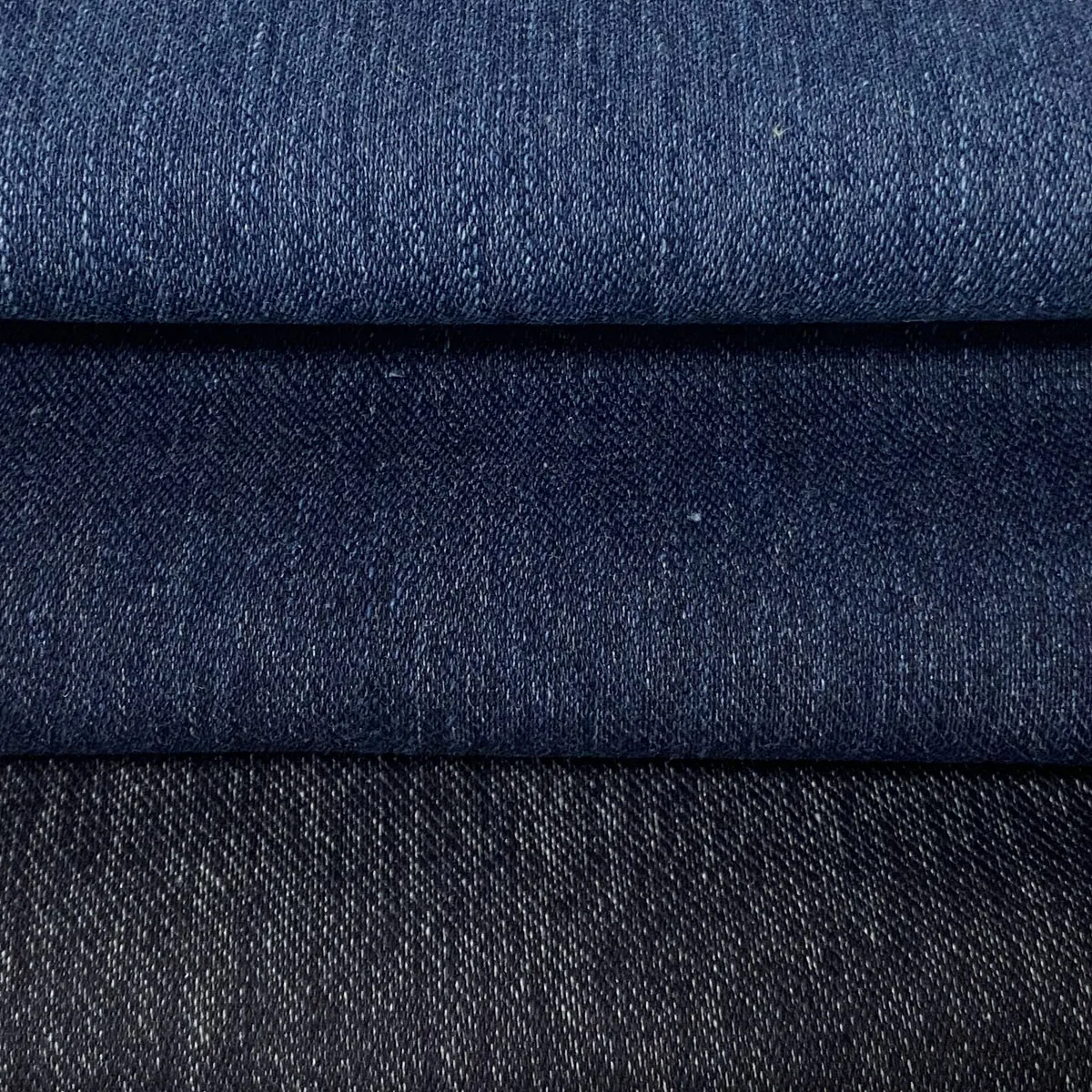  В наличии Selvedge вязаный джинс 95% хлопок 5% спандекс саржевая ткань для одежды рулон