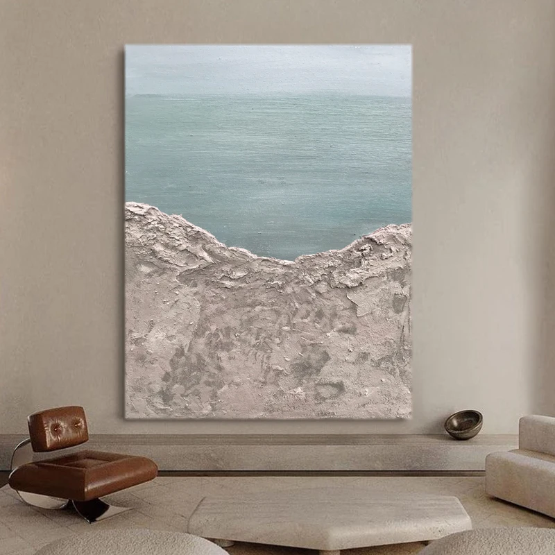 Абстрактная Современная Настенная живопись на заказ китайская оригинальная ручная роспись холсте масляная настенное украшение для отеля и дома