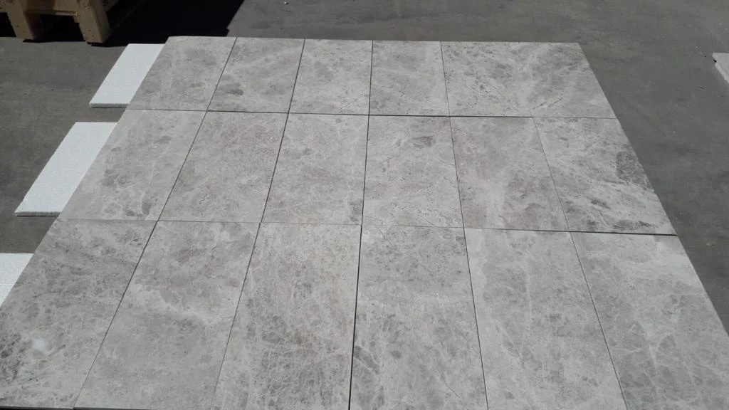 2023 Tundra Grey Marble Tile cut to size Matt Honed or Polished Brushed finished Made in Turkey For Your Construction Projects