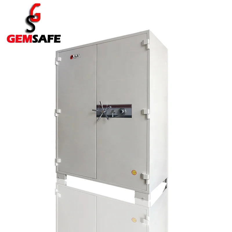 Fireproof dial lock double door big fireproof combination lock Safe manufacturer Foshan China
