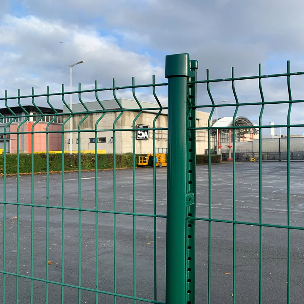 3D Curved Welded Wire Mesh Cheap Price Decorative Garden Border Fence For triangle Fence Panel