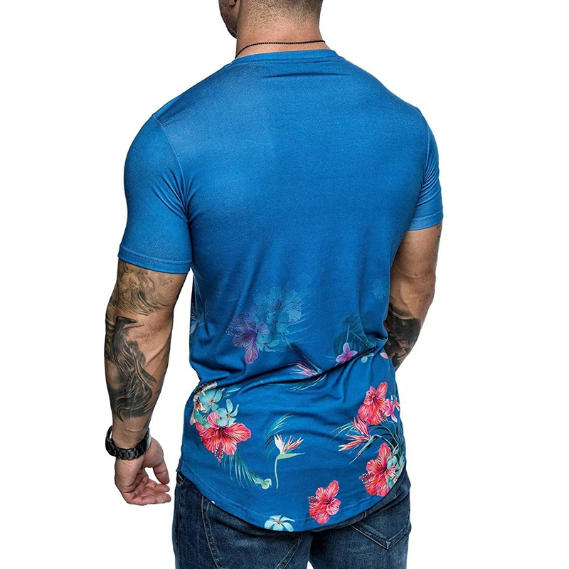 
OEM Wholesale Shirt Classical Gym Fitness Clothing Muscle Fit T-Shirt 