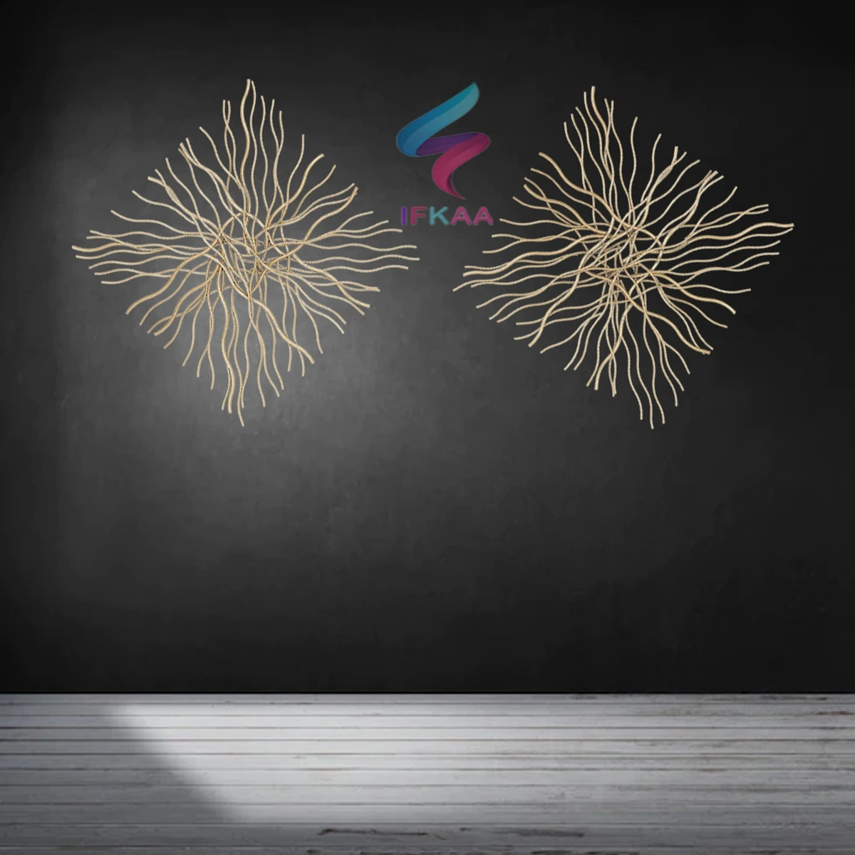 Round Tree of Life Metal Wall Art handcrafted in India for living room wedding decoration