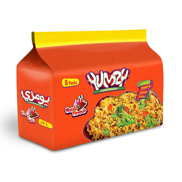 
Instant Noodles Masala, Chicken, Beef, Vegetable and Curry Flavor 496 gm and 60 gm 