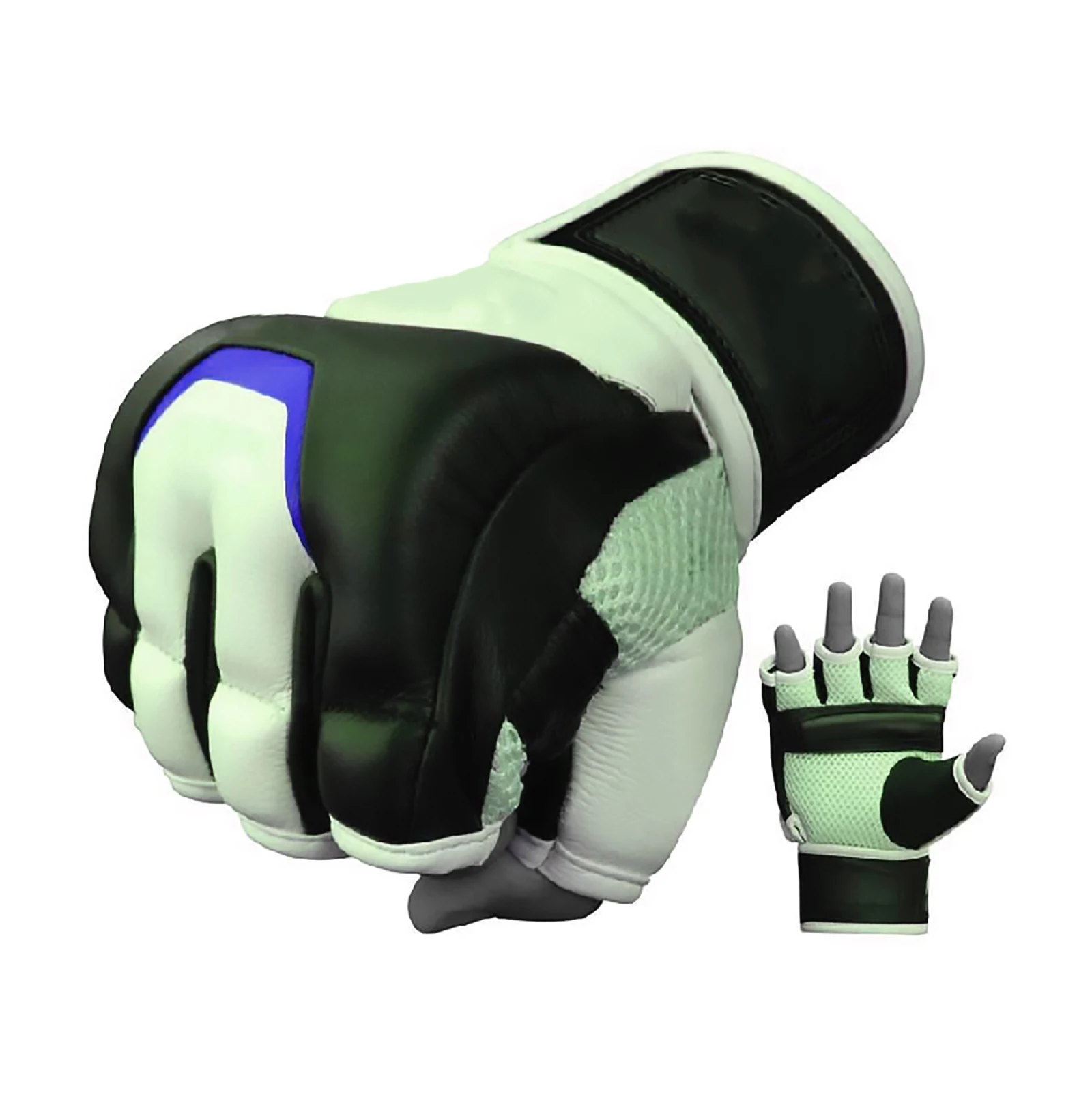 Long Lasting Handcrafted Full Grain MMA Leather Gel Training Grappling MMA Gloves OEM ODM Wholesale