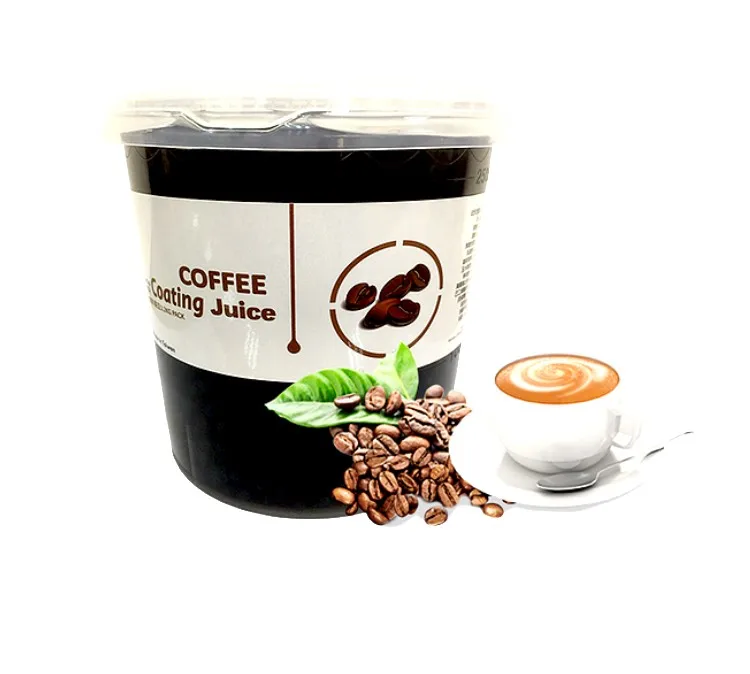 
Taiwan bubble tea Coffee coating juice boba 