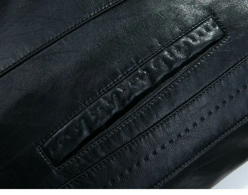 Зимнее Мужское пальто из овечьей кожи с воротником лисьего меха и шерстяной подкладкой теплая куртка оптовая цена