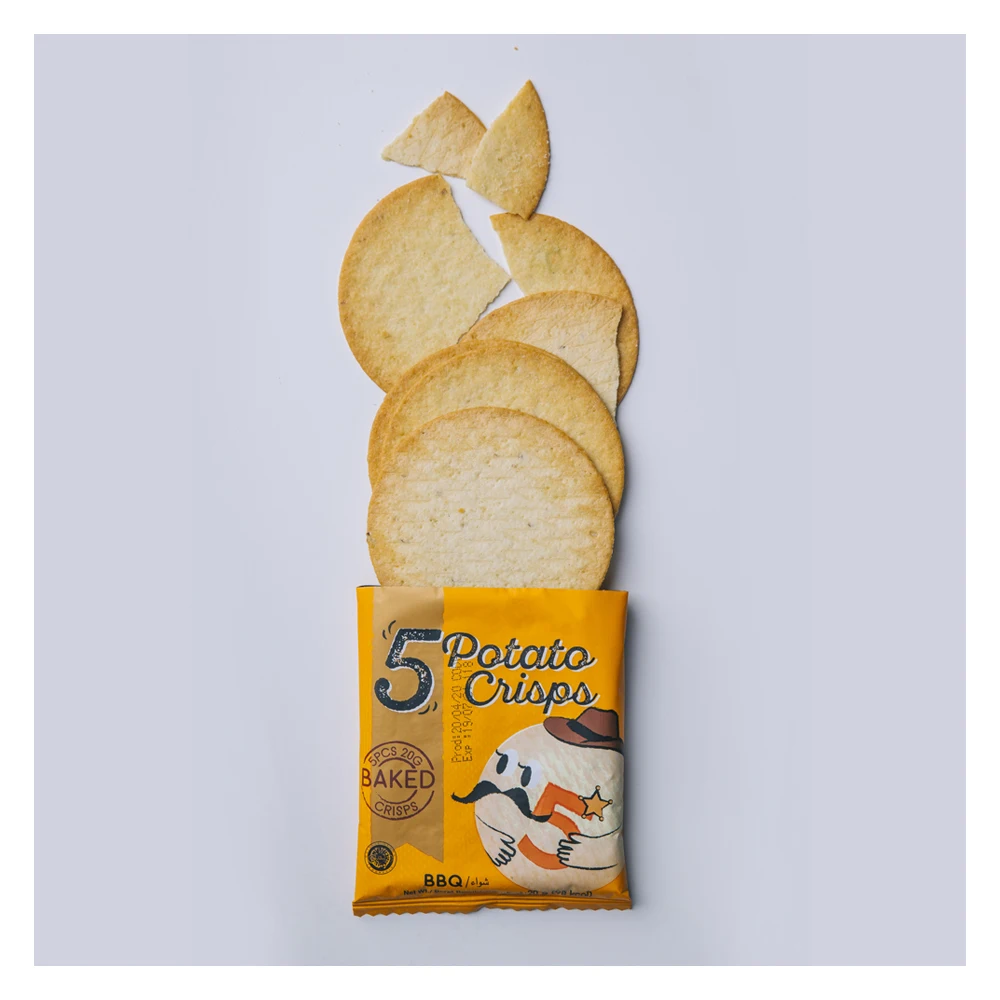 Healthy Oven Baked Potato Chips Crunchy Crisps from Indonesia