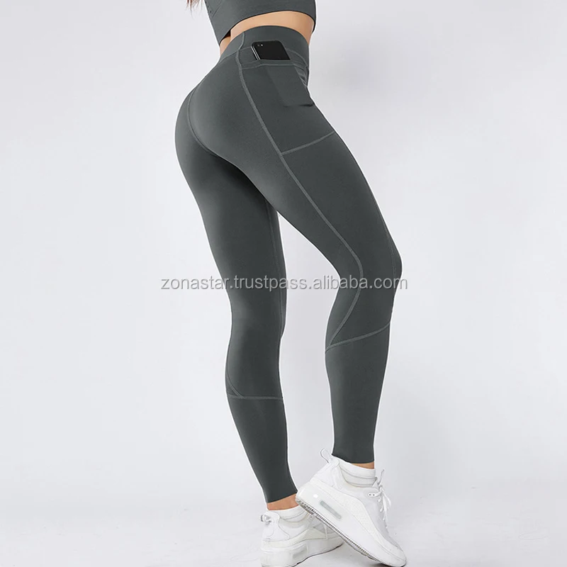 Hot Selling Elastic Tights High Waist Tummy Control Outdoor Fitness Workout Pant Sports Gym Leggings Butt Lift Yoga leggings