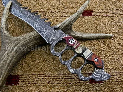 Ручка ножа из цветного дерева ручка микрокарты мозаичная булавка ручной работы нож дамасской стали Bowie острый хозяйственный OEM