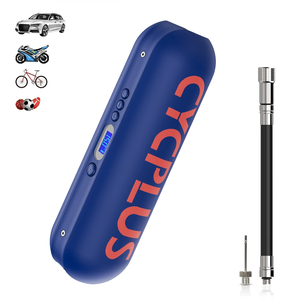 CYCPLUS 1548 A3 Bike Air Pump Electric Portable Digital Automatic Car Tire Inflator