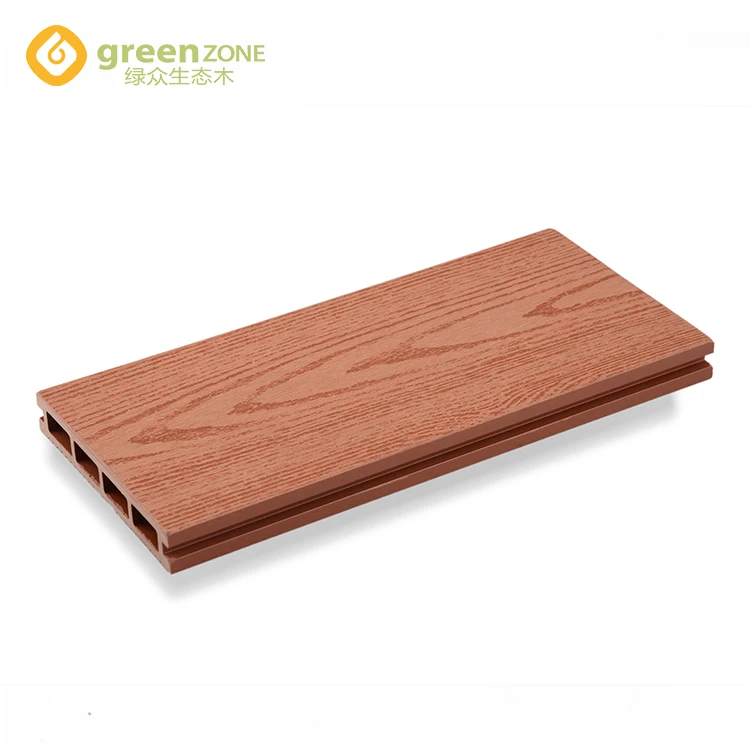 Anti-scratch composite deck outdoor tile eco decking wood grain
