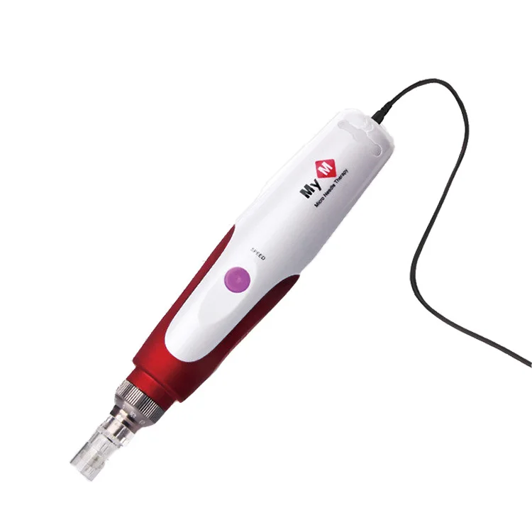 
 Оптовая продажа, электрическая ручка Derma Pen MYM Dr, микро иглы, ролик для ухода за кожей + 12-контактные картриджи  