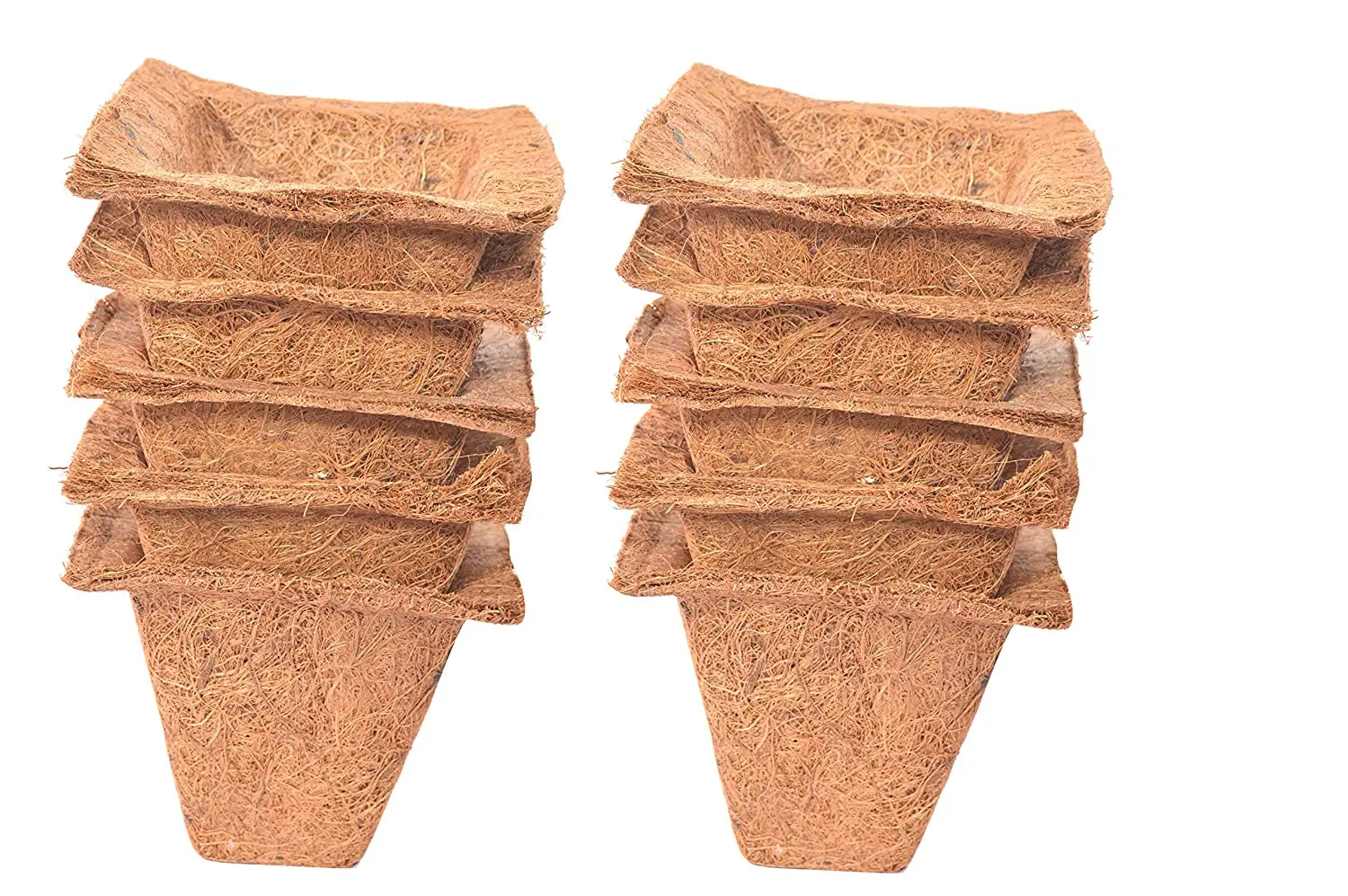 Экологичные дешевые садовые чашки для прорастания семян кокоса растений мини-кокосовое волокно горшки рассады из кокосового волокна