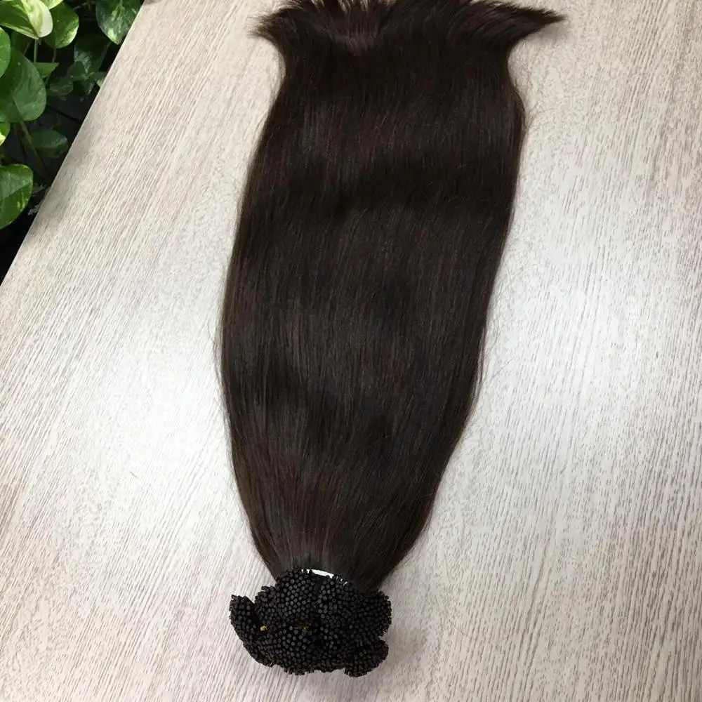 ITIP HAIR EXTENTION BROWN  HAIR  FROM VIRGIN HAIR WITH PRICELIST UPTO 32'