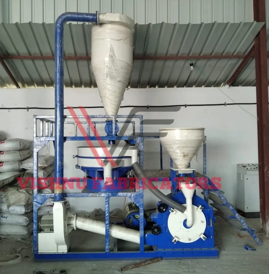 PVC PULVERISER MACHINE LLDPE PULVERISER MACHINE LDPE PULVERISER MACHINE Pulverizer Twin Mill