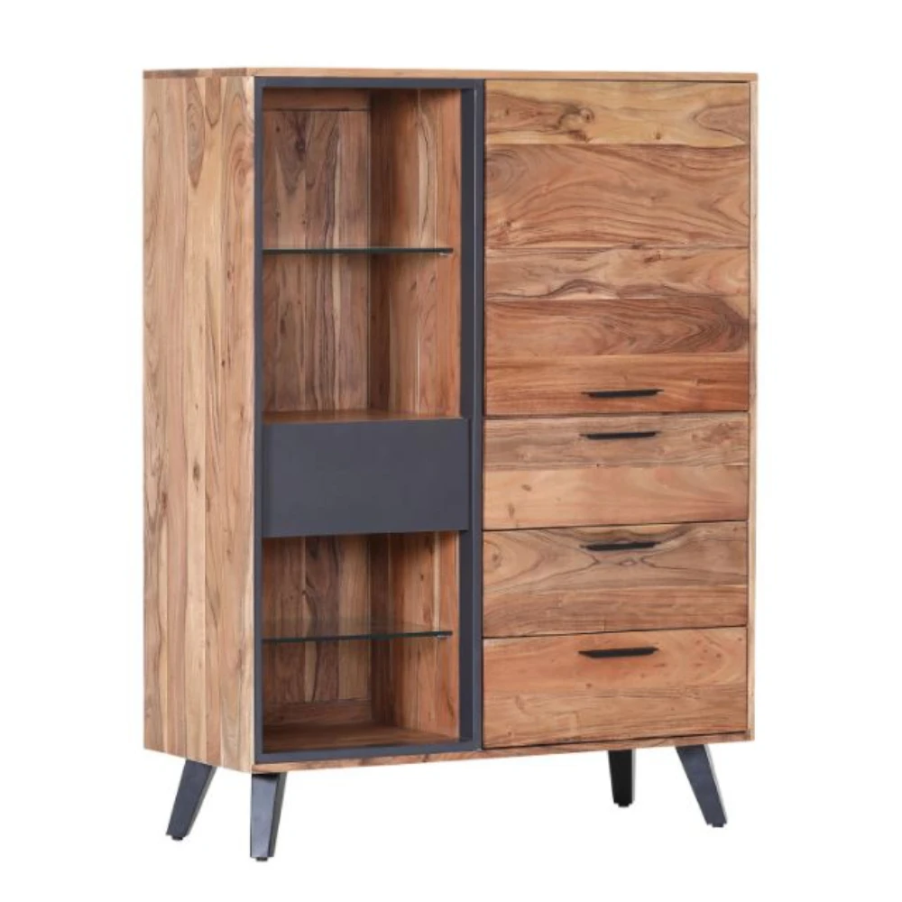 Bestseller living room cabinets Solid Wood furniture wardrobes With furniture legs storage boxes And  storage drawers For home