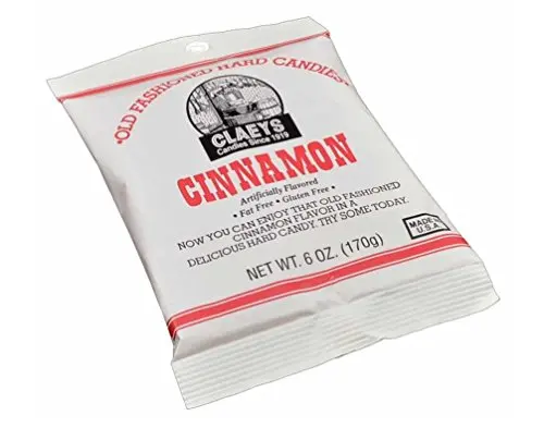 Claeys Old Fashioned Cinnamon Candy, 6-Ounce Bags (1-Bag)