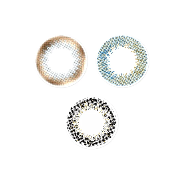 38% Daily 14.0 mm violet color contact lenses | Korean designed | HEMA | twinkle shinny | manufacturer price | OEM