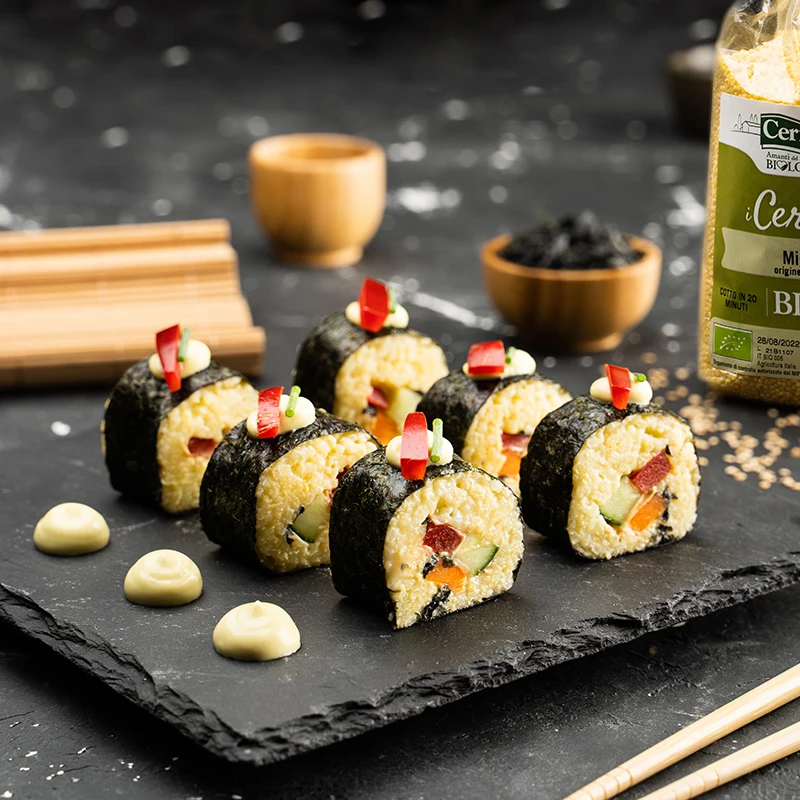 Лучшие итальянские органические хлопья нори 35 г