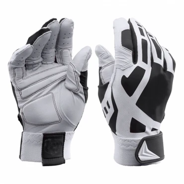 OEM 100% Pure Leather Custom Baseball Batting Gloves Low Price Hand Protection Baseball softball batting Gloves by Canleo