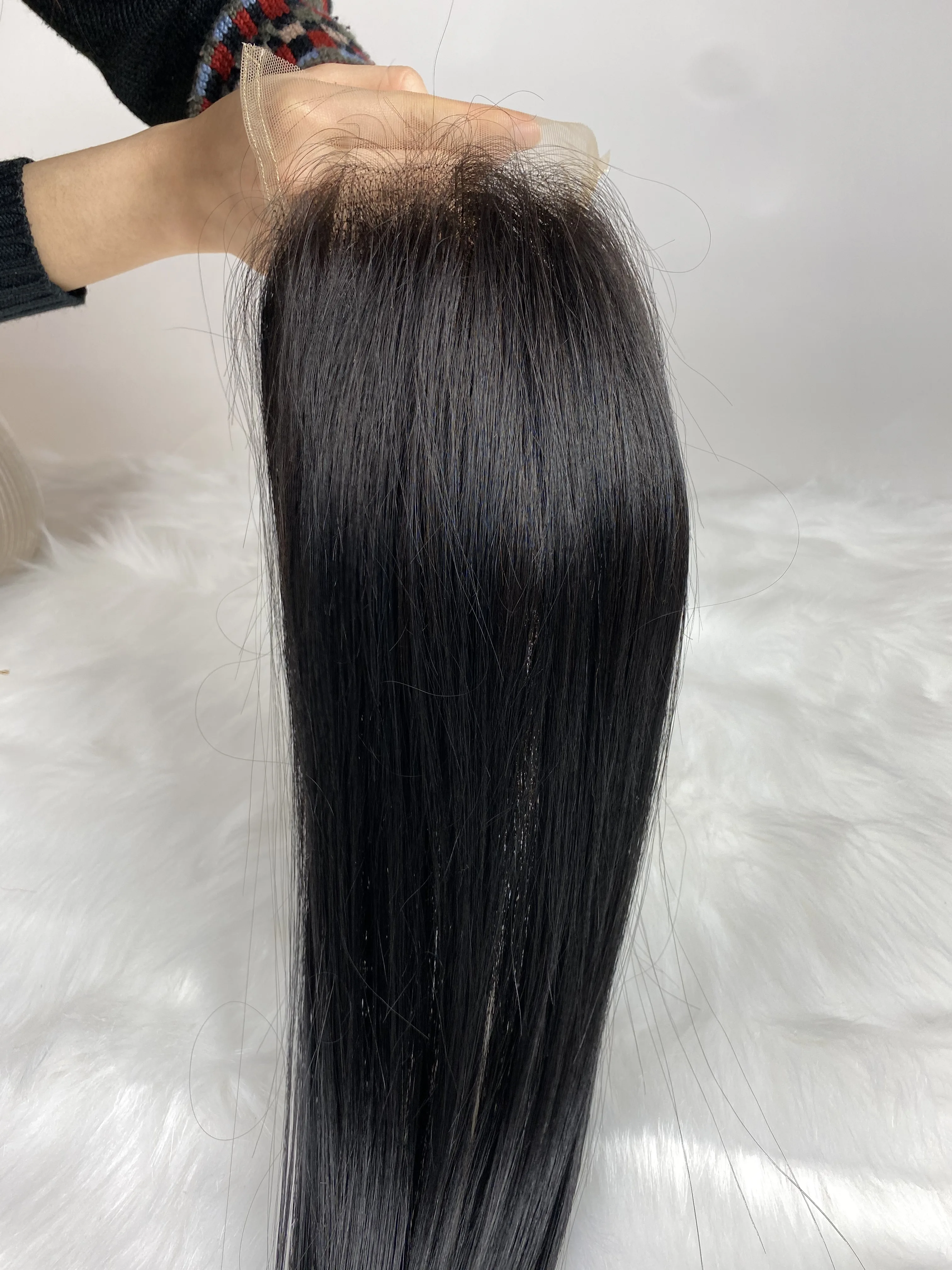 Оптовая продажа объемная волна Необработанные бразильские девственные природные человеческие волосы парик шнурка Дешевые Hd полный фронта человеческих волос