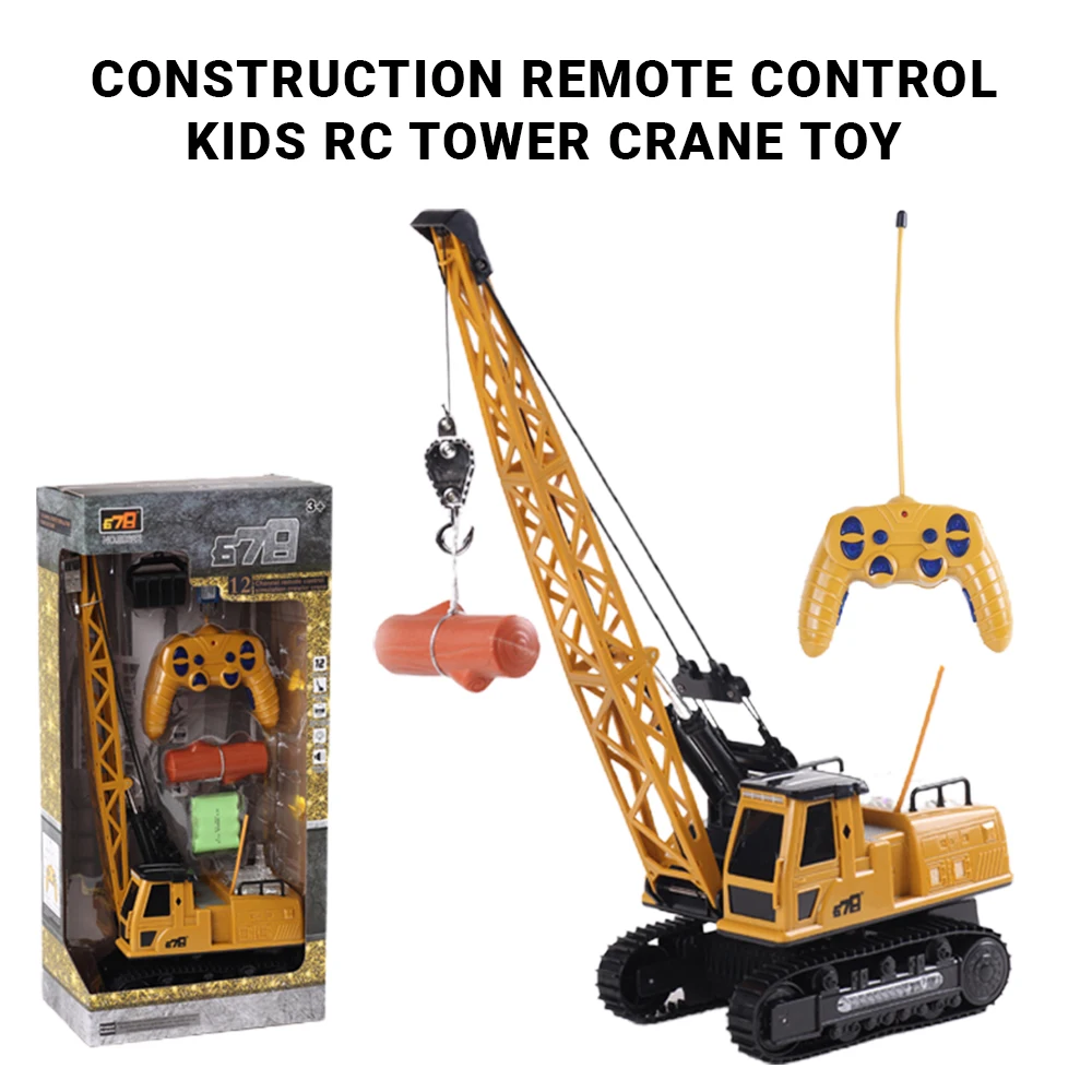 
Best selling 10 channel RC Construction Crawler Crane Truck Remote Control Toys Mobile Crane 