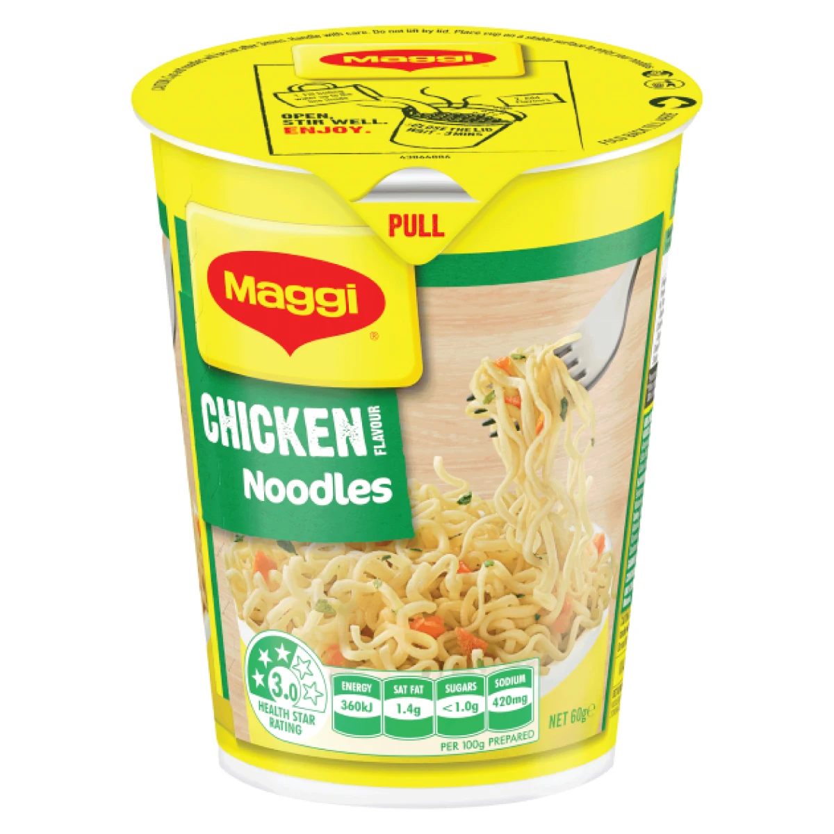 Миска для лапши Mag gie с ароматом курицы/Карри/Тома яма