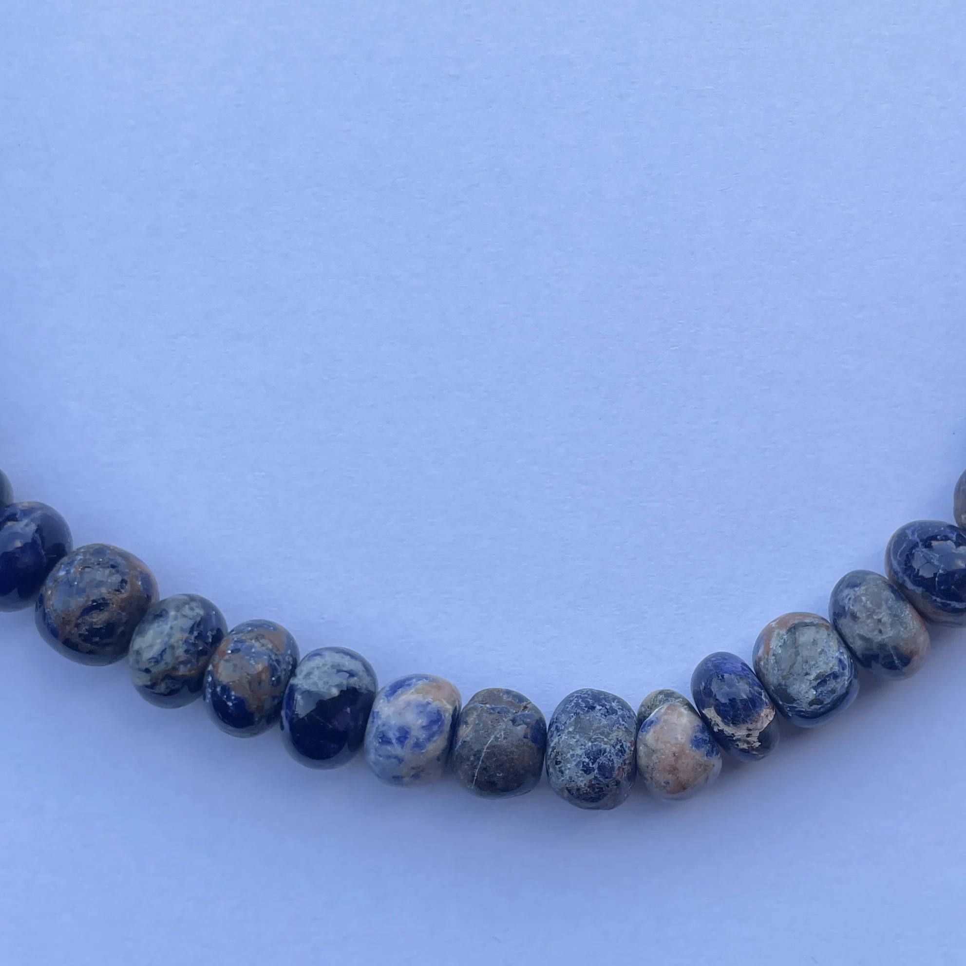 Натуральный синий содалитовый камень Гладкий Rondelle трендовые драгоценные камни из бисера полудрагоценное ожерелье по оптовой цене купить сейчас онлайн