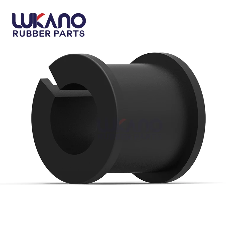 Neoprene EPDM NBR custom split rubber step bushings