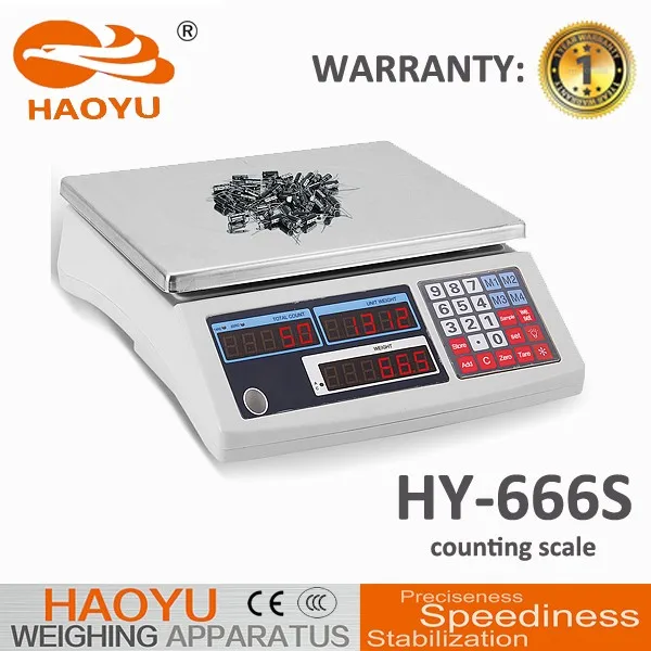  Горячая продажа весы со шкалой счетика с двойной диск высокой точности ячейка загрузки Новый ABS запатентованный продукт HY-666S