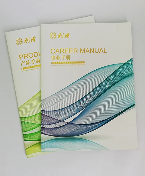 Wholesale Custom Book Printing Product Booklet, Career Book, Magazine Printing Service with Saddle Stitched / Stapler Bind