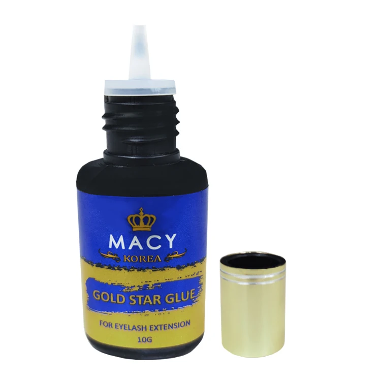 Gold Star Gule оптовая продажа водонепроницаемый прочный клей для наращивания ресниц