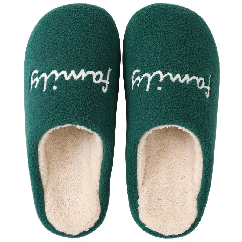 Fashionable Cross Strap TPR sole Winter Fluffy Fuzzy Indoor Plush Faux Fur home Slippers for Women Lady